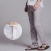 Mens Summer Thin Cotton Breathable Quick-drying Drawstring Casual Straight Pants Mens Summer Thin Cotton Breathable Quick-drying Drawstring Casual Straight Pants