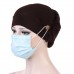 Beanie Cap Multicolor Chemotherapy Cap Button Mountable Ears Anti-Legging Beanie Cap Multicolor Chemotherapy Cap Button Mountable Ears Anti-Legging