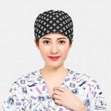 Nurse's Cotton Printed Beanie Hat Surgical Cap Scrub Caps Nurse's Cotton Printed Beanie Hat Surgical Cap Scrub Caps