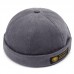 Men Women Couples Adjustable Solid Corduroy Velvet Brimless Hats Retro Crimping Bucket Cap Men Women Couples Adjustable Solid Corduroy Velvet Brimless Hats Retro Crimping Bucket Cap