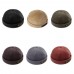 Men Women Couples Adjustable Solid Corduroy Velvet Brimless Hats Retro Crimping Bucket Cap Men Women Couples Adjustable Solid Corduroy Velvet Brimless Hats Retro Crimping Bucket Cap