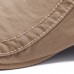 Men Cotton Solid Color Beret Flat Cap Duck Hat Sunshade Casual Peaked Forward Cap Adjustable Hat